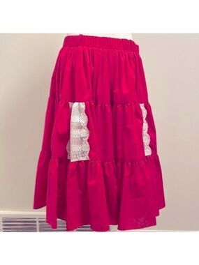 Vintage fashions by Bettye square dancing swing skirt